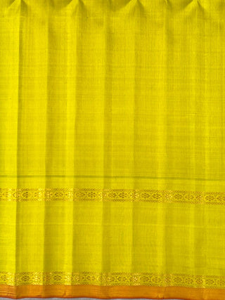 GADWAL PURE SILK GAP BORDER HANDLOOM SAREE