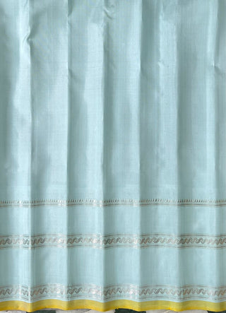 GADWAL PURE SILK GAP BORDER HANDLOOM SAREE