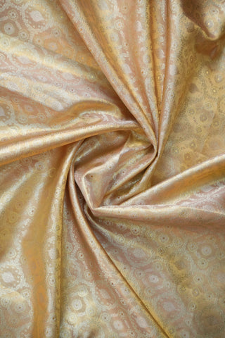 KANCHIPURAM PURE SILK TISSUE BROCADE SAREE