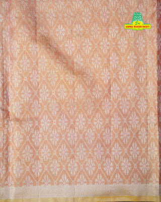 KANCHIPURAM PURE SILK TISSUE HANDLOOM SAREE