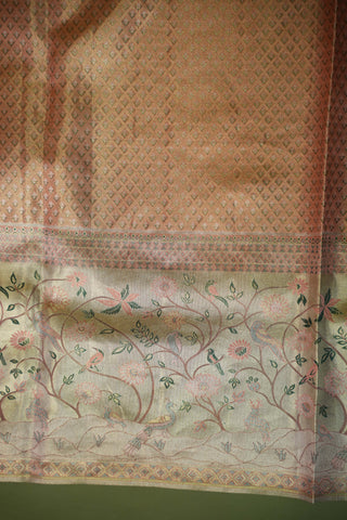 KANCHIPURAM PURE SILK BROCADE SAREE