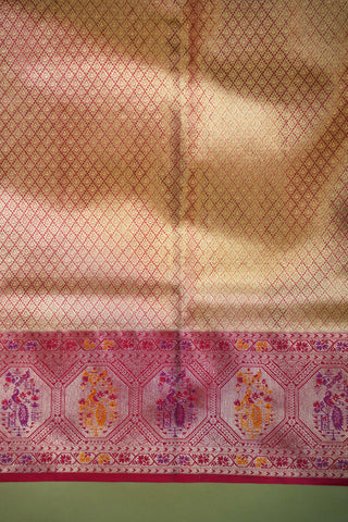KANCHIPURAM PURE SILK BROCADE SAREE
