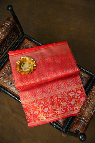 KANCHIPURAM PURE SILK BROCADE SAREE