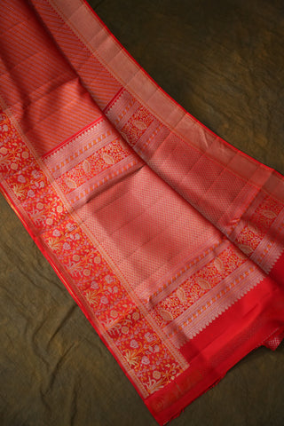 KANCHIPURAM PURE SILK BROCADE SAREE