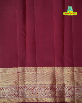 KANCHIPURAM PURE SILK BROCADE HANDLOOM SAREE