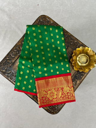 KANCHI PURE SILK HANDLOOM LEHENGA