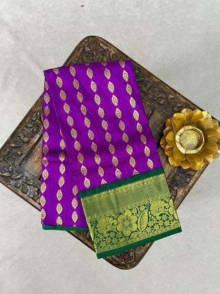 KANCHI PURE SILK HANDLOOM LEHENGA