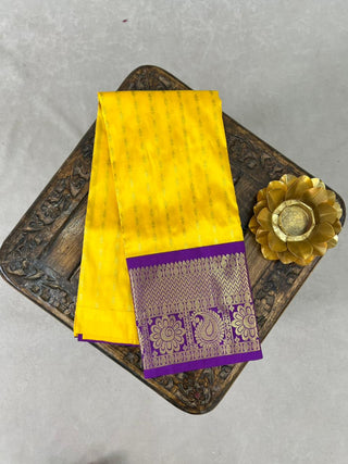 KANCHI PURE SILK HANDLOOM LEHENGA