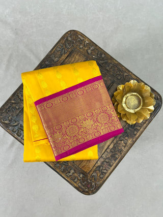 KANCHI PURE SILK HANDLOOM LEHENGA