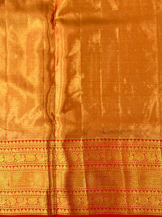 KANCHIPURAM PURE SILK TISSUE HANDLOOM SAREE