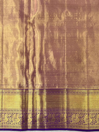 KANCHIPURAM PURE SILK TISSUE HANDLOOM SAREE