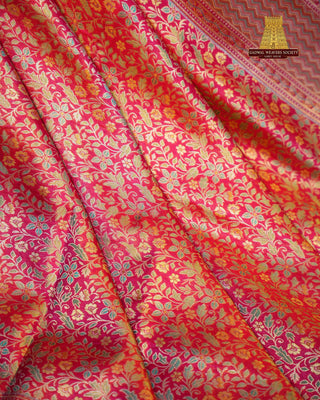 KANCHIPURAM PURE SILK BROCADE SAREE