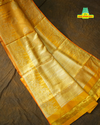 KANCHIPURAM PURE SILK TISSUE HANDLOOM SAREE