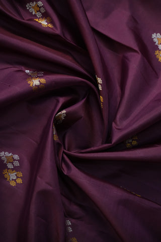 KANCHIPURAM PURE SILK SMALL BORDER SAREE