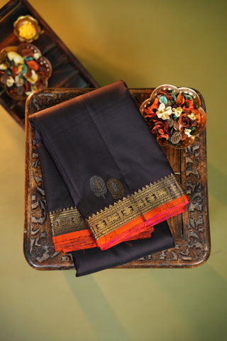 KANCHIPURAM PURE SILK HANDLOOM SAREE