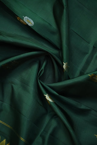 KANCHIPURAM PURE SILK SMALL BORDER SAREE