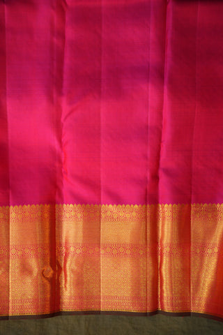 KANCHIPURAM PURE SILK BROCADE HANDLOOM SAREE