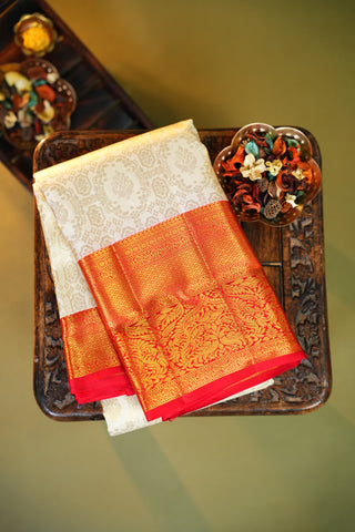 KANCHIPURAM PURE SILK HANDLOOM SAREE