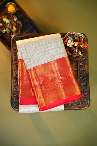 KANCHIPURAM PURE SILK HANDLOOM SAREE