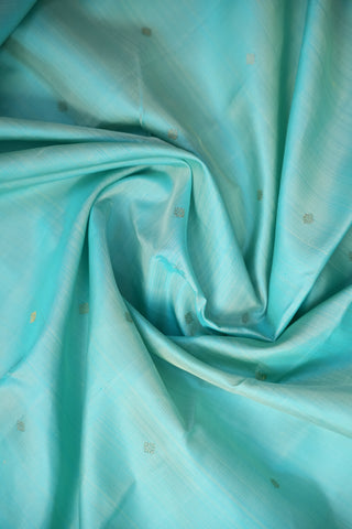 KANCHIPURAM PURE SILK KUTTU BORDER SAREE