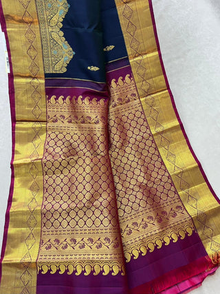 KANCHIPURAM PURE SILK HANDLOOM SAREE