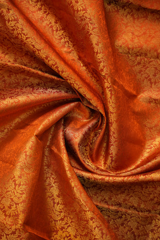 KANCHIPURAM PURE SILK BROCADE HANDLOOM SAREE