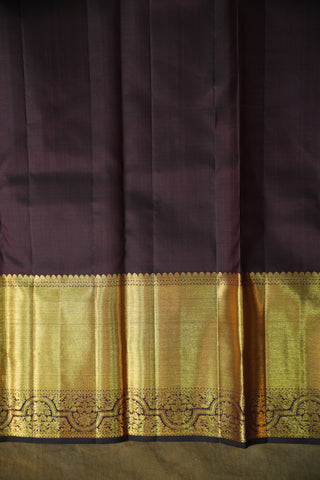 KANCHIPURAM PURE SILK BROCADE HANDLOOM SAREE