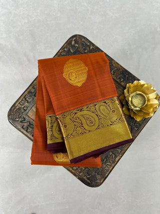 KANCHIPURAM PURE SILK HANDLOOM SAREE