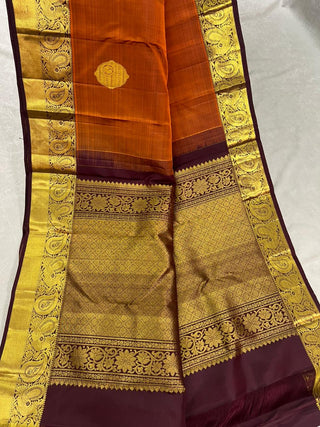 KANCHIPURAM PURE SILK HANDLOOM SAREE