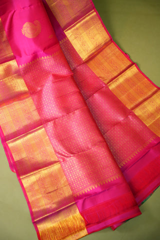 KANCHIPURAM PURE SILK HANDLOOM SAREE