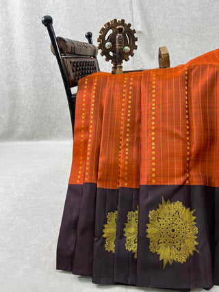 KANCHIPURAM PURE SILK HANDLOOM SAREE