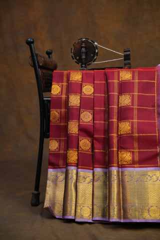 KANCHIPURAM PURE SILK HANDLOOM SAREE