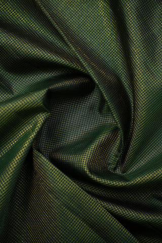 KANCHIPURAM PURE SILK CHECKS HANDLOOM SAREE