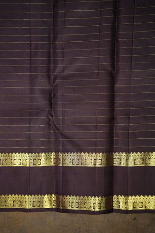 KANCHIPURAM PURE SILK CHECKS HANDLOOM SAREE