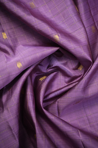 KANCHIPURAM PURE SILK CHECKS HANDLOOM SAREE