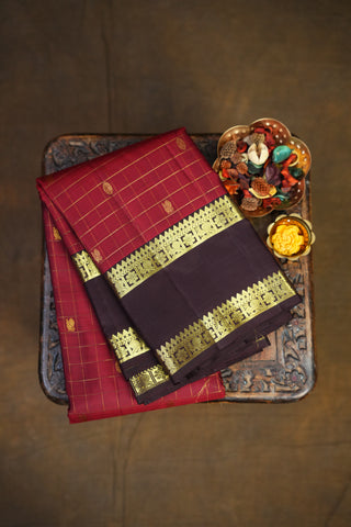 KANCHIPURAM PURE SILK HANDLOOM SAREE