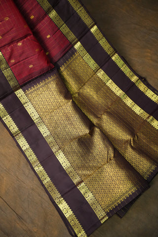 KANCHIPURAM PURE SILK HANDLOOM SAREE