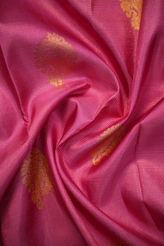 KANCHIPURAM PURE SILK GAP BORDER SAREE