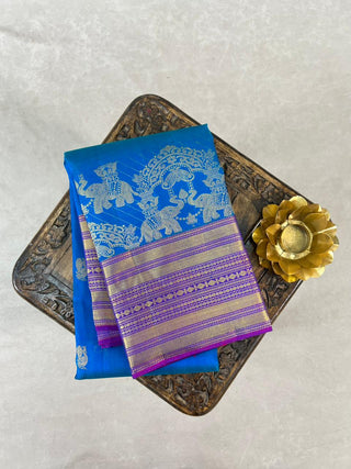 KANCHIPURAM PURE SILK HANDLOOM SAREE