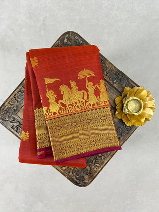 KANCHIPURAM PURE SILK HANDLOOM SAREE