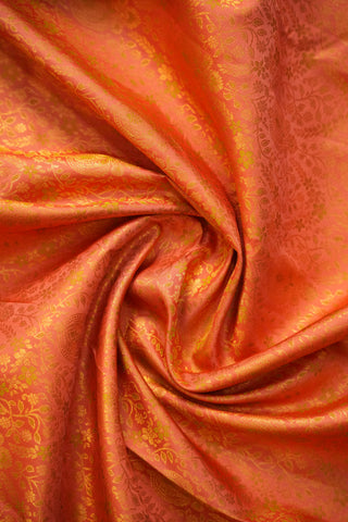 KANCHIPURAM PURE SILK BROCADE HANDLOOM SAREE