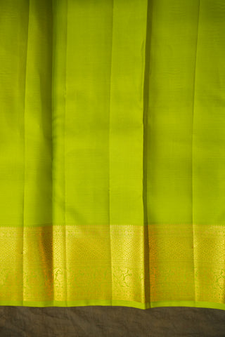 KANCHIPURAM PURE SILK BROCADE HANDLOOM SAREE