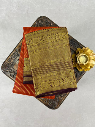 KANCHIPURAM PURE SILK HANDLOOM SAREE