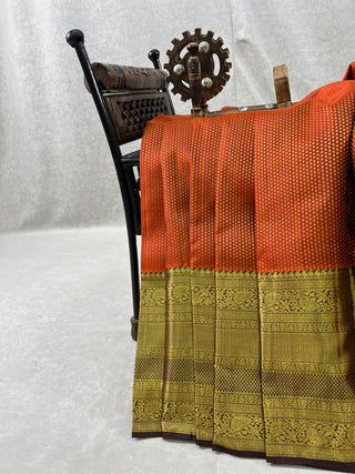 KANCHIPURAM PURE SILK HANDLOOM SAREE