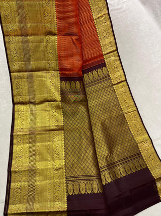 KANCHIPURAM PURE SILK HANDLOOM SAREE
