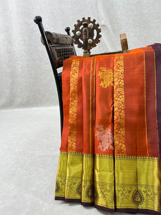KANCHIPURAM PURE SILK HANDLOOM SAREE