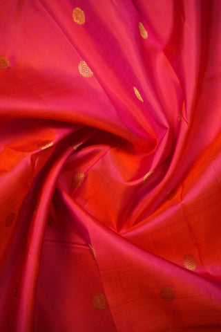 KANCHIPURAM PURE SILK GAP BORDER SAREE