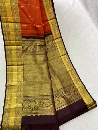 KANCHIPURAM PURE SILK HANDLOOM SAREE