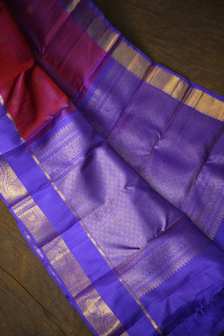 KANCHIPURAM PURE SILK HANDLOOM SAREE