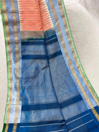 GADWAL TISSUE PURE SILK HANDLOOM SAREE